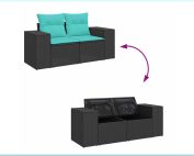 Seat module lifted to reveal an under-seat storage compartment with waterproof liner.