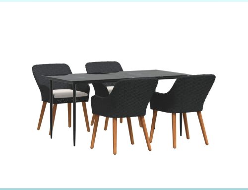 vidaXL 5-Piece Garden Dining Set – Stylish & Comfortable