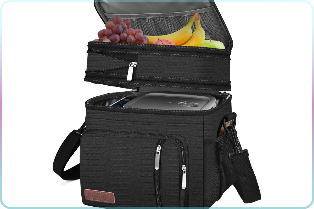 MIYCOO Insulated Lunch Bag for Men's and Women's. outdoor and daily use.