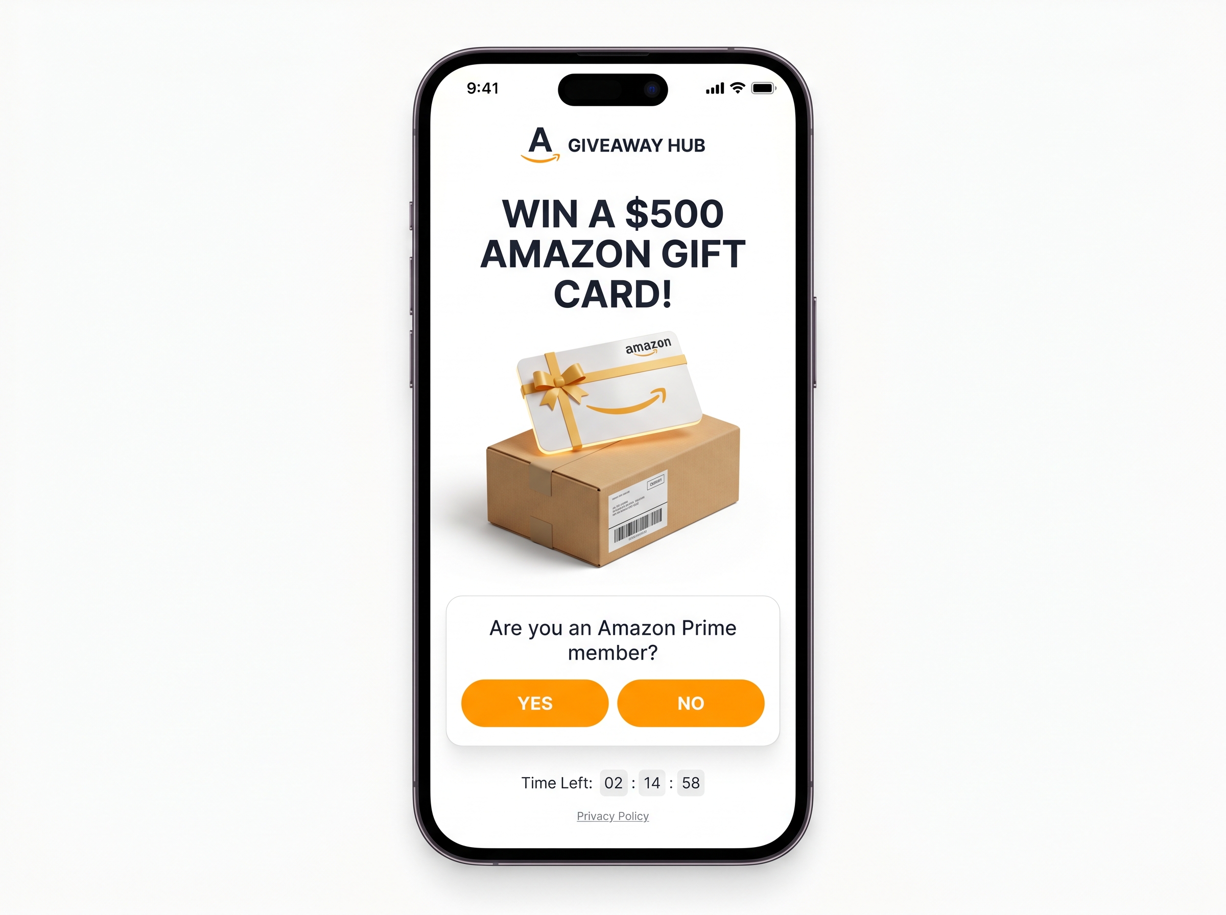 Love shopping on Amazon? Submit your information today to enter our exclusive US giveaway for a chance to secure a $500 Amazon Gift Card.